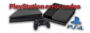 PlayStation error codes